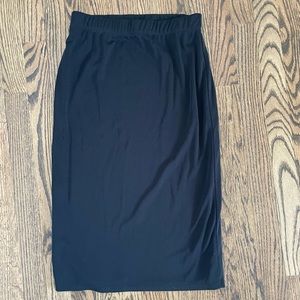 LuLus Black Pencil Skirt